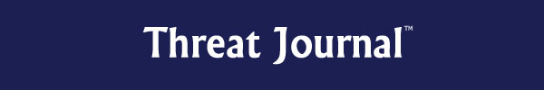 Threat Journal Logo Banner
