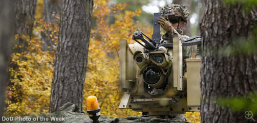 A U.S. Soldier, assigned to 1st Platoon, Charlie Company, 101st Airborne Division, loads ammunition into a 50-caliber machine gun during Combined Resolve 26-1 in Hohenfels, Germany Oct. 16, 2025. ALLOW IMAGES.