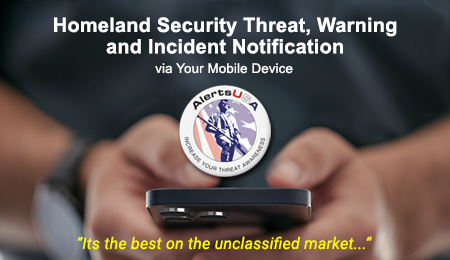 AlertsUSA -  Homeland Security Threat, Warning and Incident Notification via Your Mobile Device. - ALLOW IMAGES