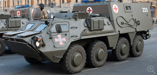 The BMM-4S Ukrainian-made Armoured Medical Vehicle is in use on the battlefield. / Image: Wikipedia via CC BY-SA 4.0 - ALLOW IMAGES