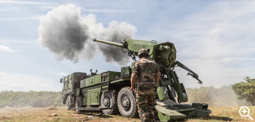 Click to Enlarge - France will supply Ukraine with 6 additional 155mm Caesar artillery mounts.  - ALLOW IMAGES