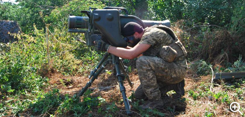 France-supplied MILAN 2T ATGM in use by the Ukrainian Army - ALLOW IMAGES