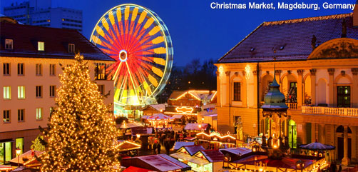Christmas market, Magdeburg, Germany - ALLOW IMAGES