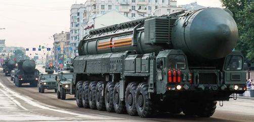The Russian Topol-M (NATO designation: SS-27 “Sickle B”), is a three-stage, solid-fueled ICBM with a reported range in excess of 10,000 kilometers. - ALLOW IMAGES
