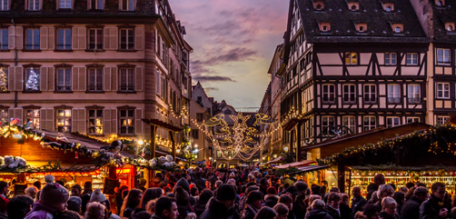 The Strasbourg Christmas Market, site of the Dec 2018 terror attack that killed 5 and wounded 11. Image: DepositPhotos.com - ALLOW IMAGES