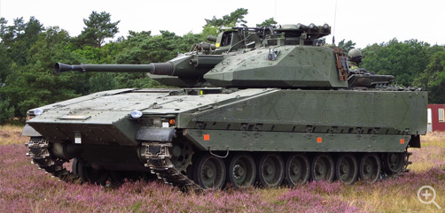 Swedish CV9040C infantry fighting vehicles have begun arriving in Ukraine. Photo: Wikipedia - CC BY 2.0 - ALLOW IMAGES