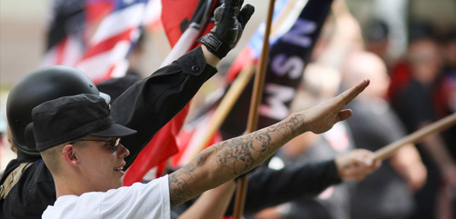 Antisemitism should be viewed as a potential indicator for violence as “antisemitism can often be a gateway issue into increasingly violent forms of extremism.” - ALLOW IMAGES