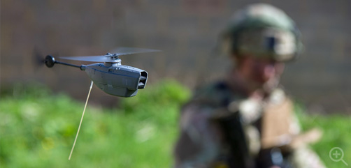 More than 850 Black Hornet Nano UAVs have been supplied to Ukraine by the UK and Norway. Image: Wikipedia via CC BY-SA 4.0 - ALLOW IMAGES