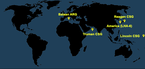 Fleet and Marine Tracker Map as of Jan 6, 2020. Fleet and Marine Tracker Map as of Jan 6, 2020 - ALLOW IMAGE8