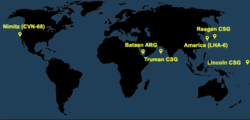 Fleet and Marine Tracker Map as of Jan 13, 2020. Fleet and Marine Tracker Map as of Jan 13, 2020 - ALLOW IMAGE8
