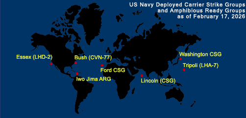 Fleet and Marine Tracker Map as of Feb 17, 2026.  - ALLOW IMAGES