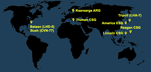 Fleet and Marine Tracker Map as of June 2, 2022.  - ALLOW IMAGES