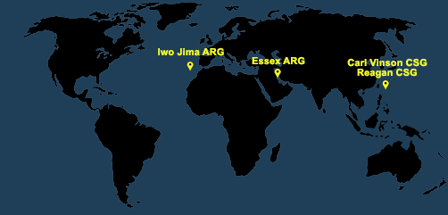 Fleet and Marine Tracker Map as of Sept 27, 2021  - ALLOW IMAGES