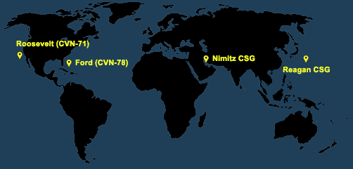 Fleet and Marine Tracker Map as of Sept 28, 2020  - ALLOW IMAGES