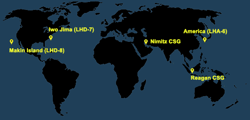 Fleet and Marine Tracker Map as of Oct 12, 2020  - ALLOW IMAGES