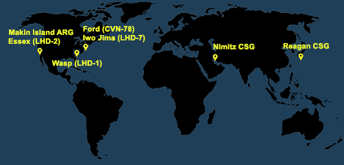 Fleet and Marine Tracker Map as of Nov 2, 2020  - ALLOW IMAGES