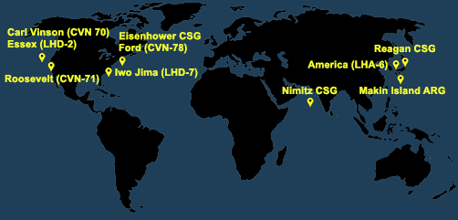 Fleet and Marine Tracker Map as of Dec 7, 2020  - ALLOW IMAGES