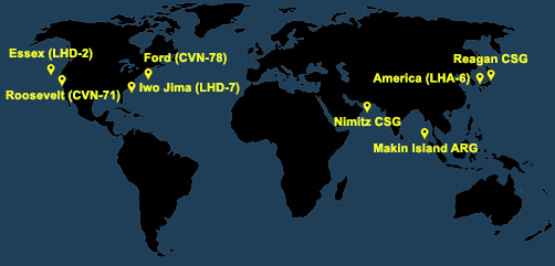 Fleet and Marine Tracker Map as of Dec 14, 2020  - ALLOW IMAGES