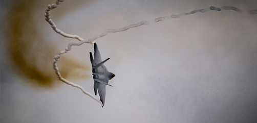 An F-35A soars over Hill Air Force Base, Utah, during a demonstration practice Jan. 10, 2020. (Senior Airman Alexander Cook/U.S. Air Force - ALLOW IMAGES