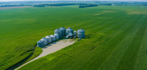 Fertile U.S. farmland. - ALLOW IMAGES