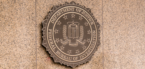 DOJ/FBI seal. Image: DepositPhotos.com - ALLOW IMAGES