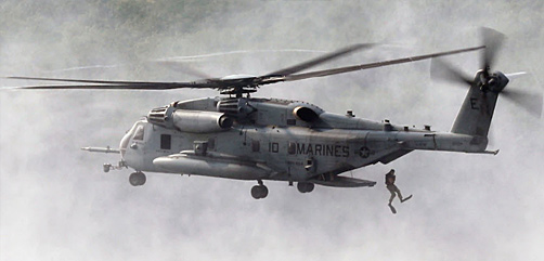 U.S. and Latvian Special Forces conduct helocast training during Exercise Northern Strike at Camp Grayling, Mich., July 31, 2021. Helocasting is an airborne technique used by small unit, special operations forces to insert troops into a military area of operations. - ALLOW IMAGES