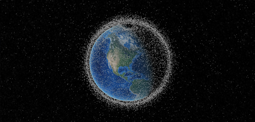 A visualization snapshot from the U.S. Space Force’s Space Domain Awareness Tools, Applications, and Processing Lab illustrates how many individual satellites orbit Earth. Image: USSF/LLNL 
- ALLOW IMAGES
