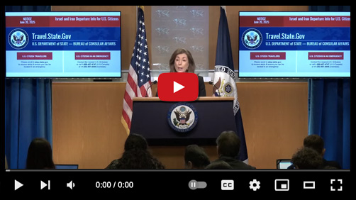 State Department spokeswoman Tammy Bruce - ALLOW IMAGES