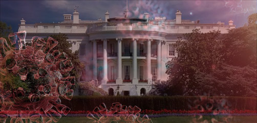 Coronavirus Strikes in the White House.  - ALLOW IMAGES